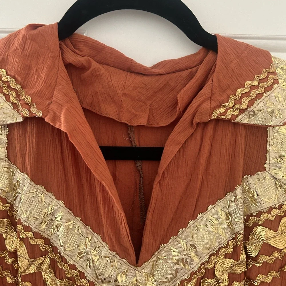 True Vintage Autumnal Swing Dress - Picture 6 of 8